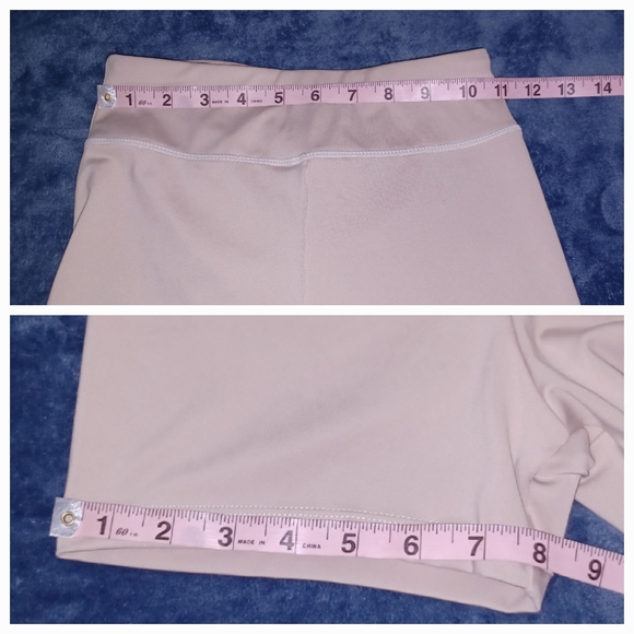Playboy x Missguided 6 Pale Pink Bunny Logo Hi-Rise Scrunch Booty Bicycle Shorts - Picture 11 of 15